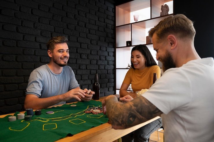 Meja kartu Casino Hold'em 3 Tangan seribu168 untuk hiburan dewasa